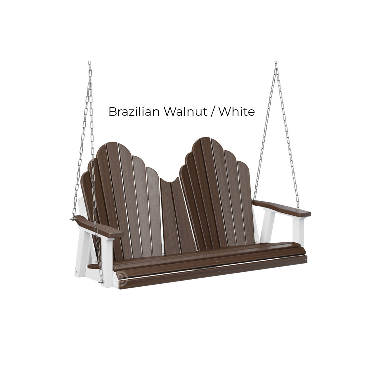 Berlin Gardens Cozi-Back Double Swing (Stainless Chains)