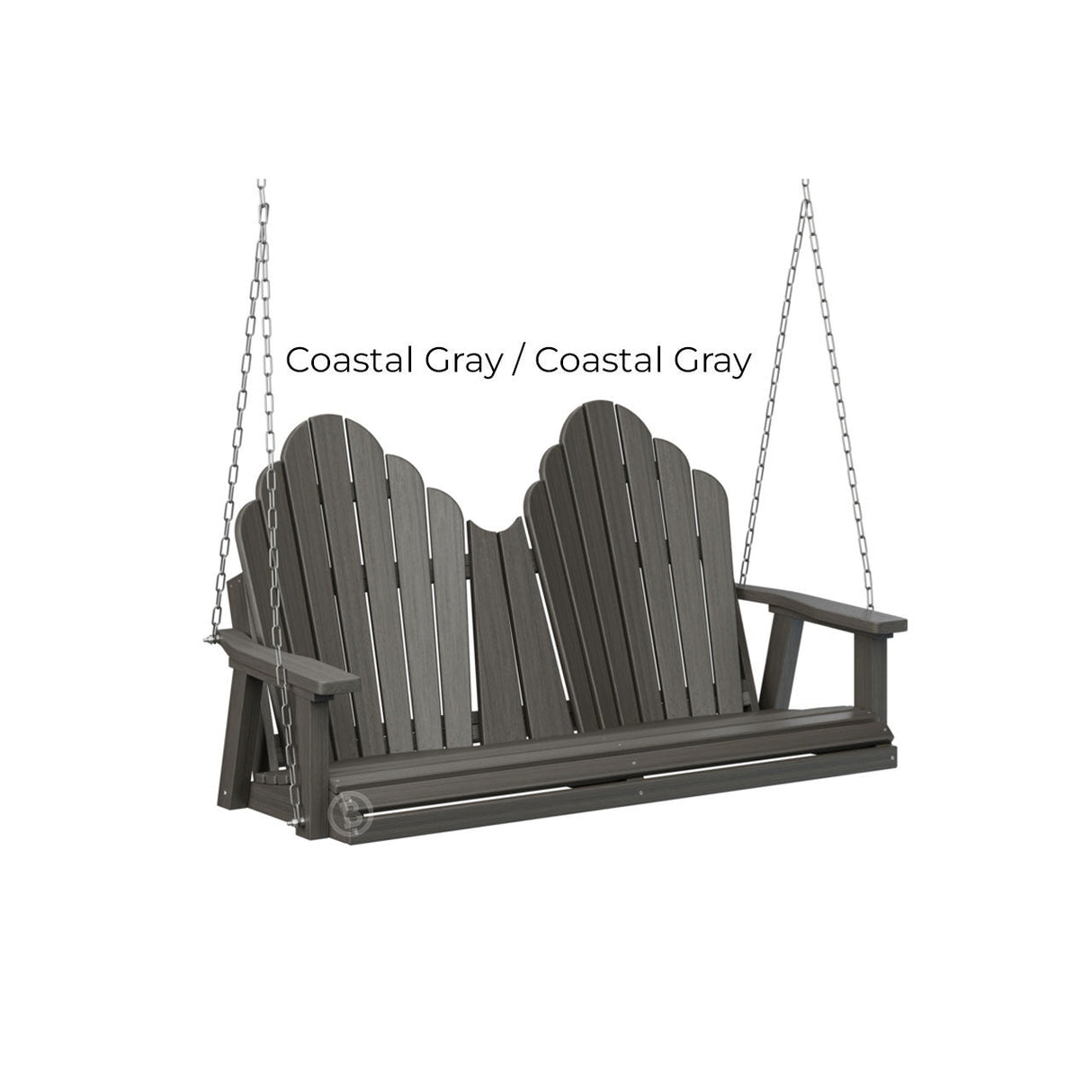 Berlin Gardens Cozi-Back Double Swing (Stainless Chains)