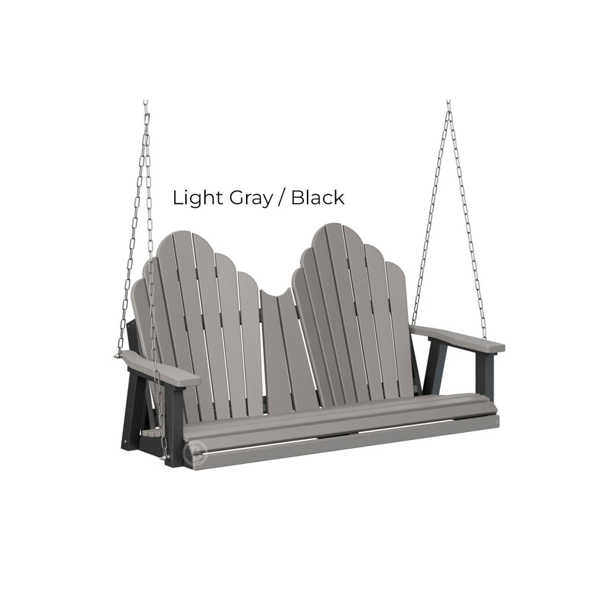 Berlin Gardens Cozi-Back Double Swing (Stainless Chains)