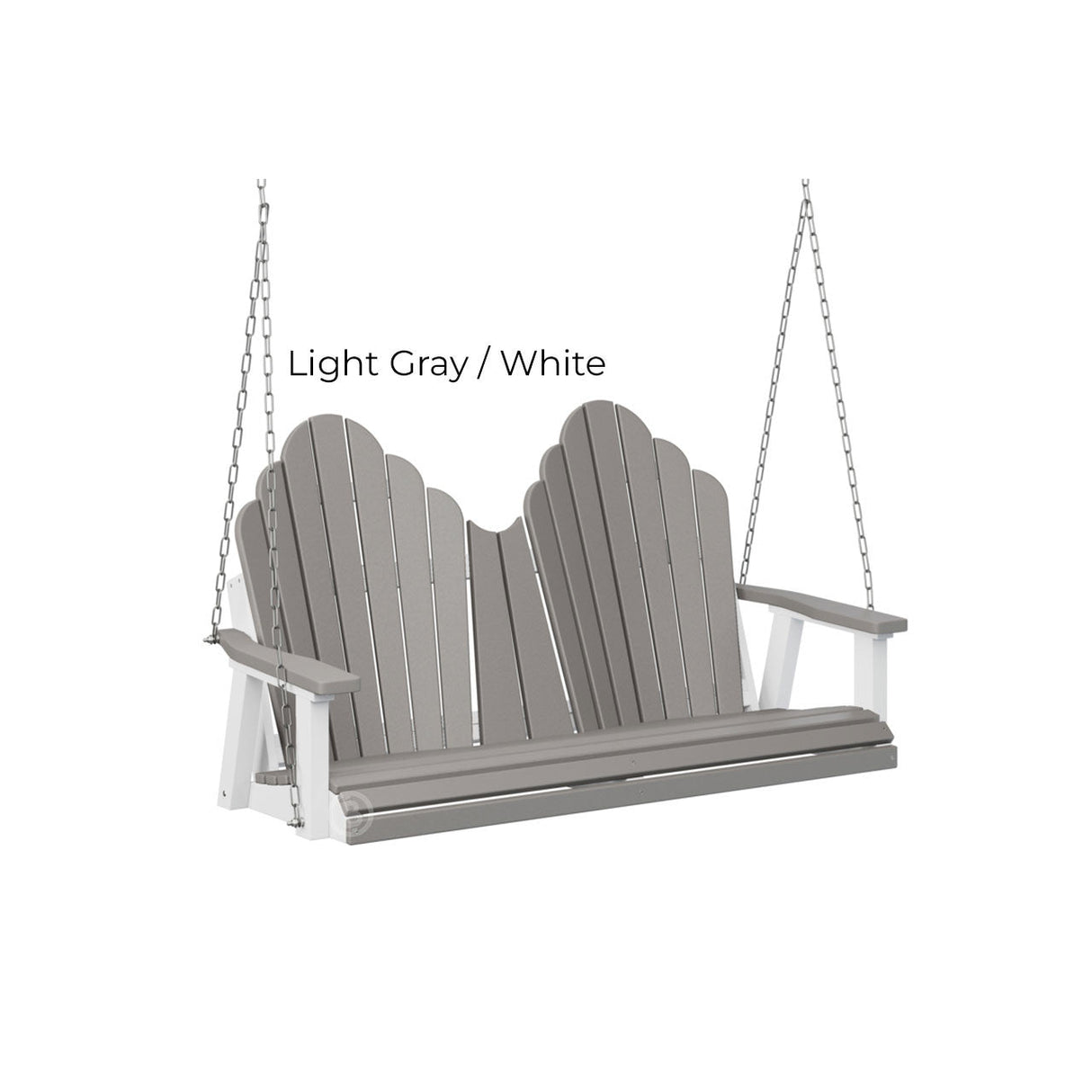 Berlin Gardens Cozi-Back Double Swing (Stainless Chains)