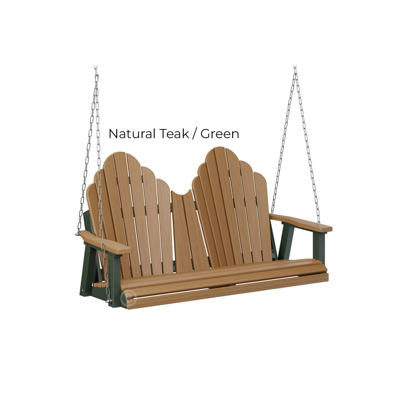 Berlin Gardens Cozi-Back Double Swing (Stainless Chains)