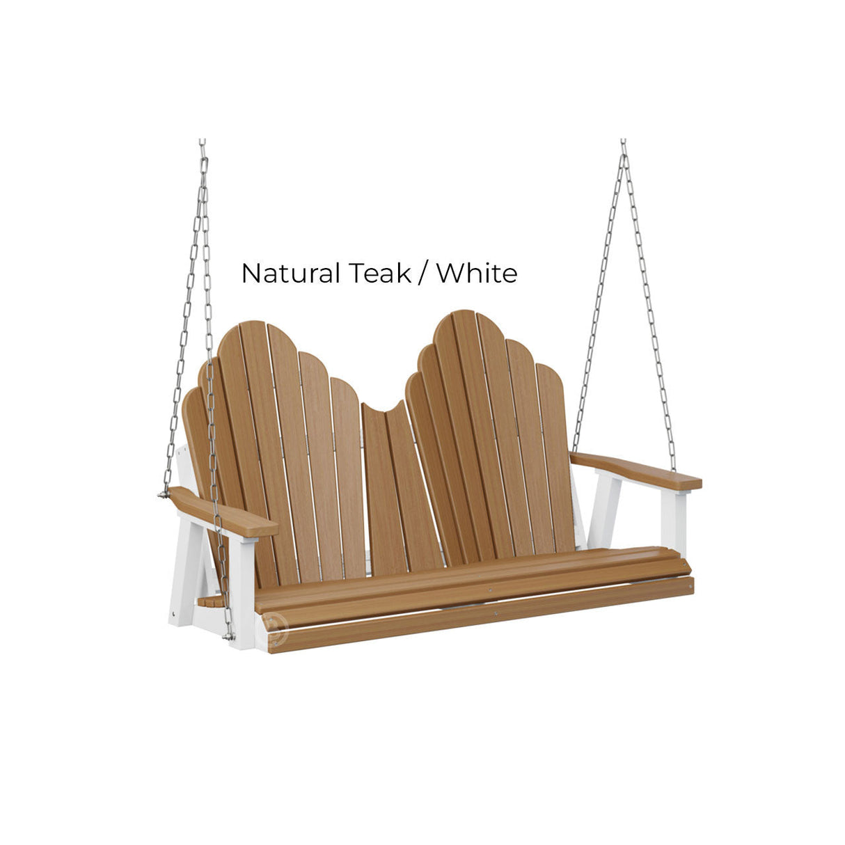 Berlin Gardens Cozi-Back Double Swing (Stainless Chains)