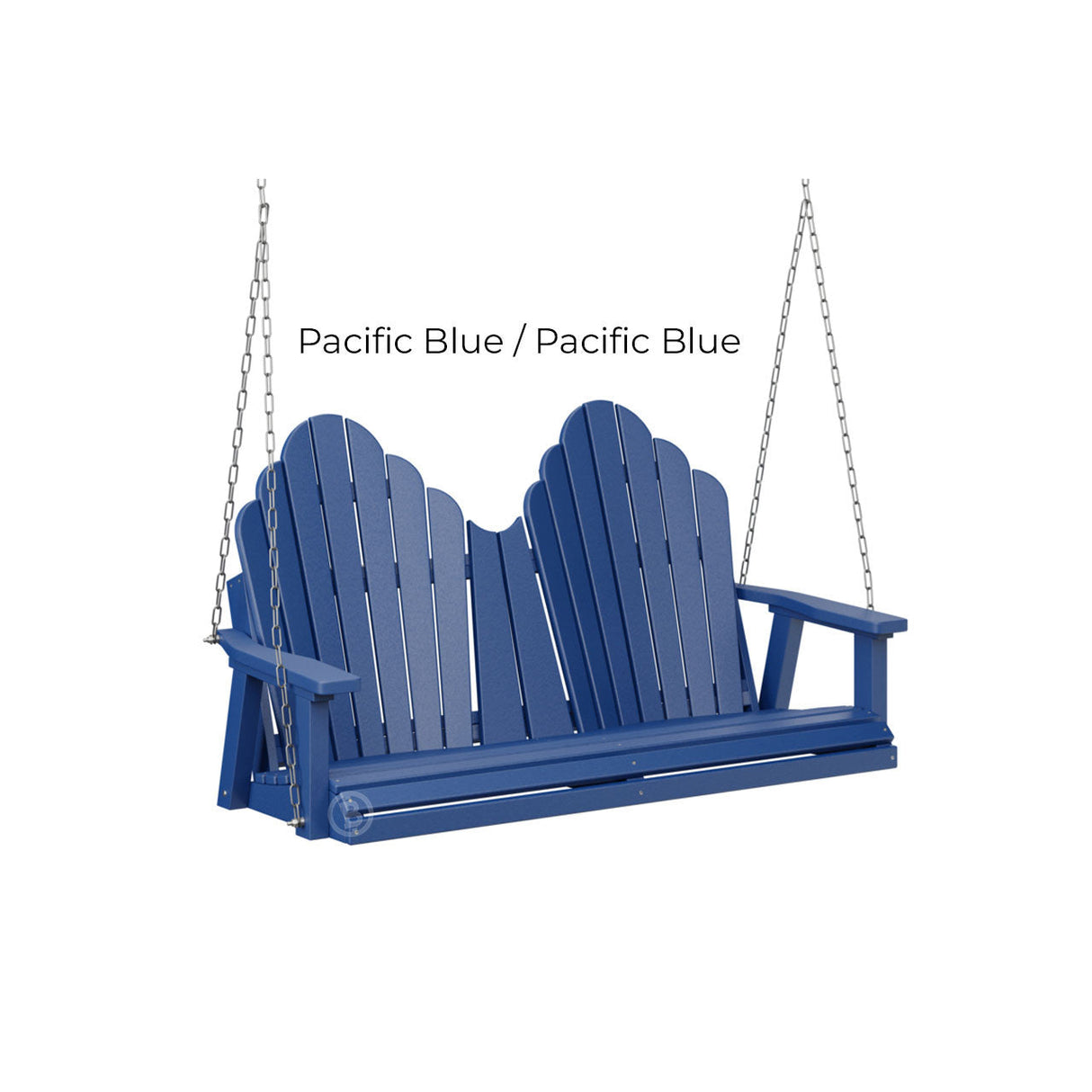 Berlin Gardens Cozi-Back Double Swing (Stainless Chains)