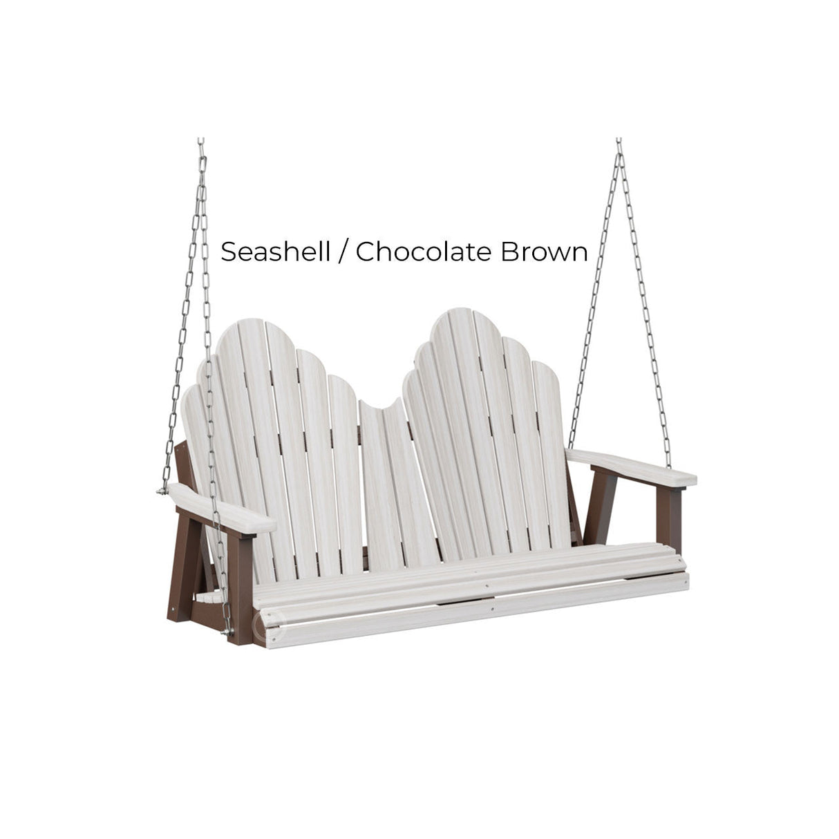 Berlin Gardens Cozi-Back Double Swing (Stainless Chains)