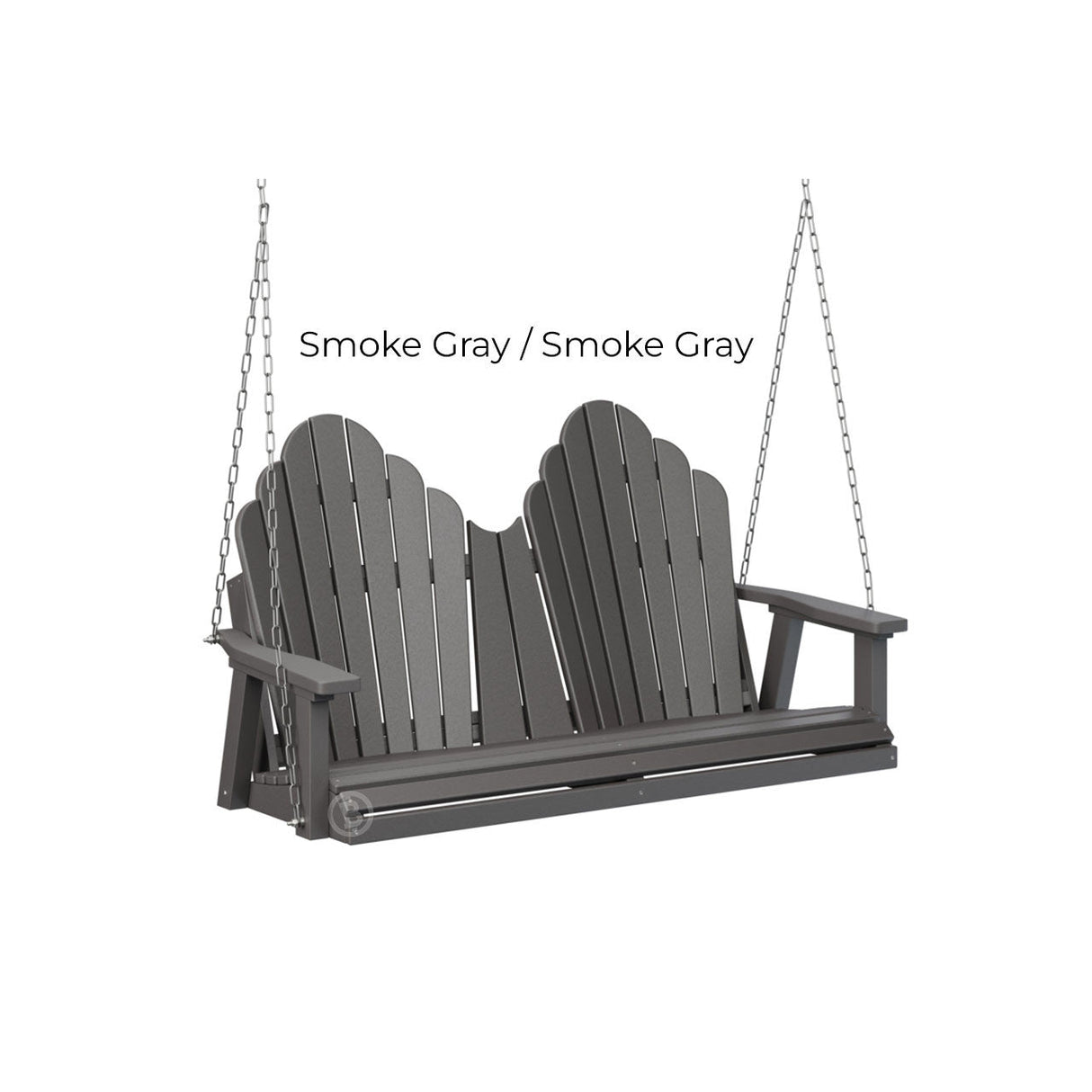 Berlin Gardens Cozi-Back Double Swing (Stainless Chains)