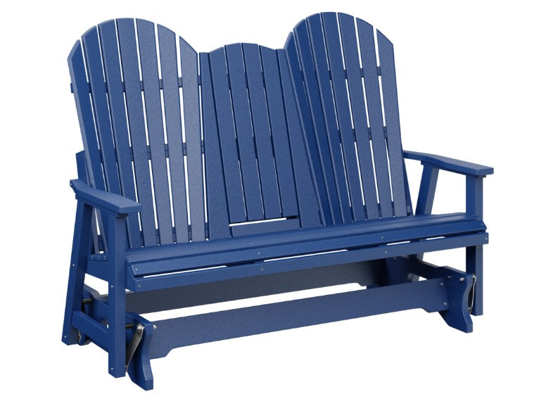 Berlin Gardens Comfo-Back Three Seat Glider w/Console Allochrome Brackets