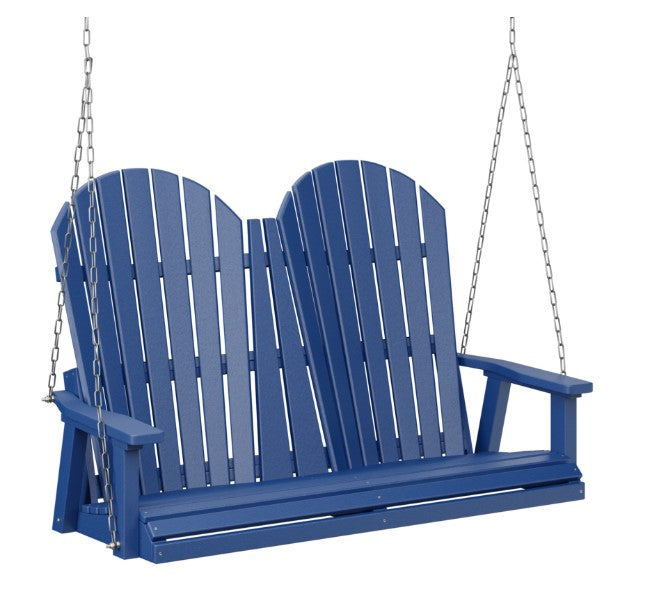 Berlin Gardens Comfo-Back Double Swing (Zinc Chains)