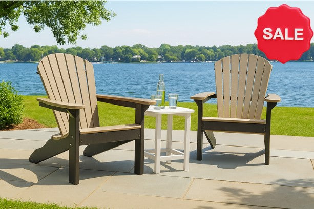 FREE Side Table With Purchase Of Berlin Gardens 2 Piece Adirondack Chair Set