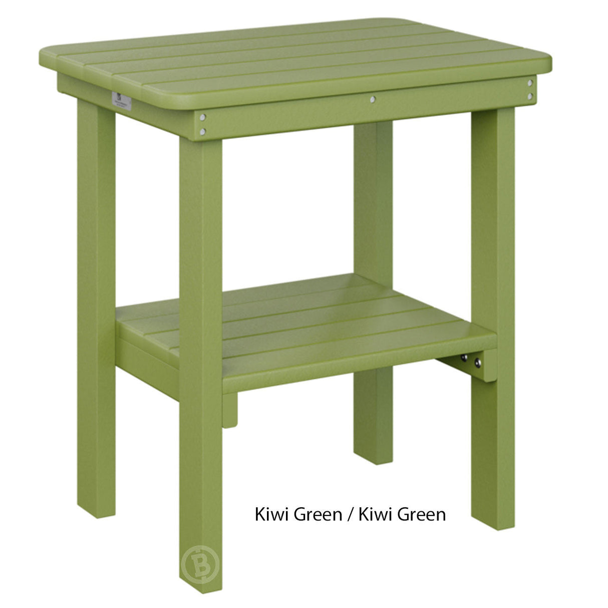 Berlin Gardens Rectangle End Table Dining Height