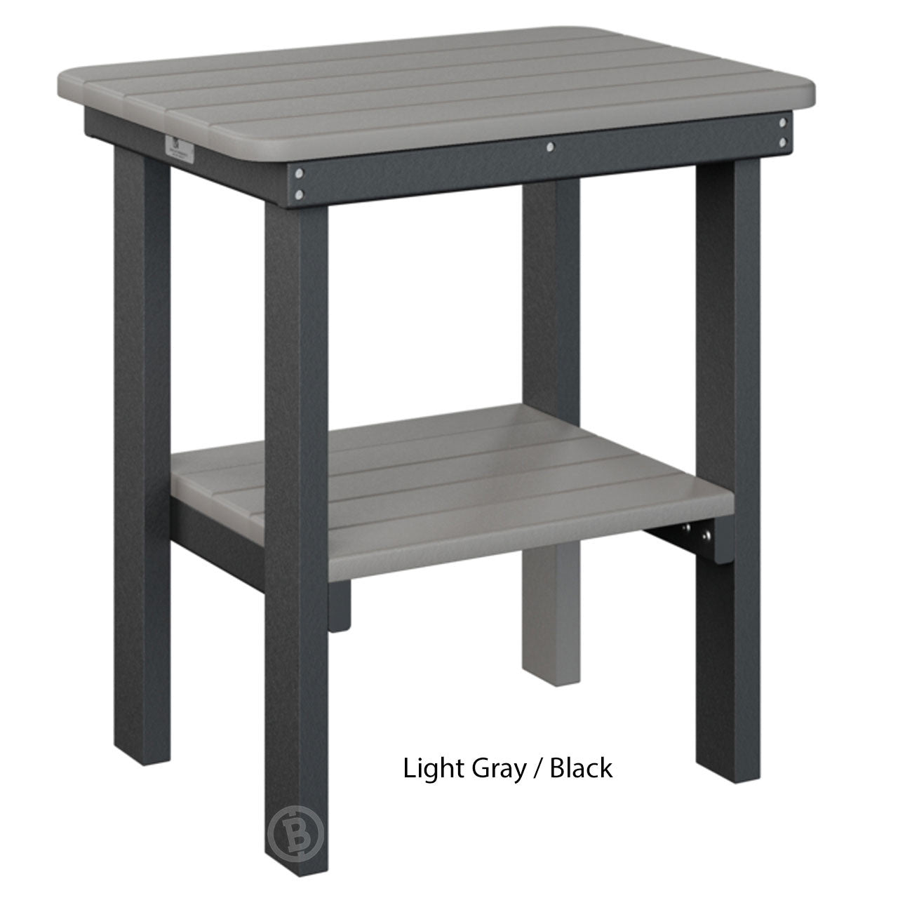 Berlin Gardens Rectangle End Table Dining Height