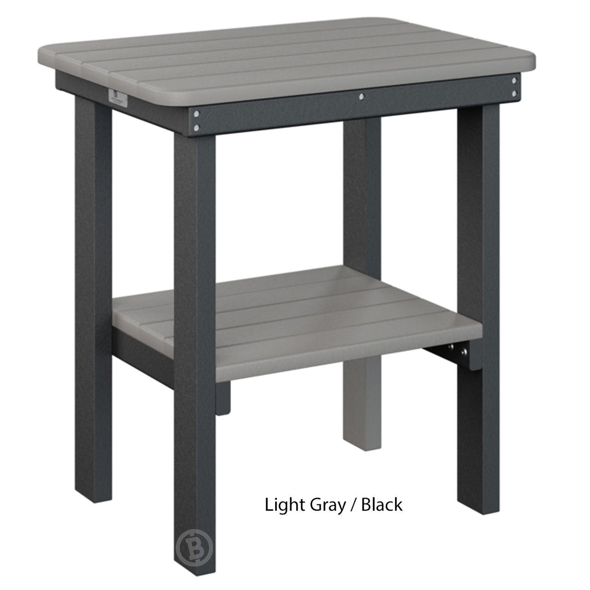 Berlin Gardens Rectangle End Table Dining Height