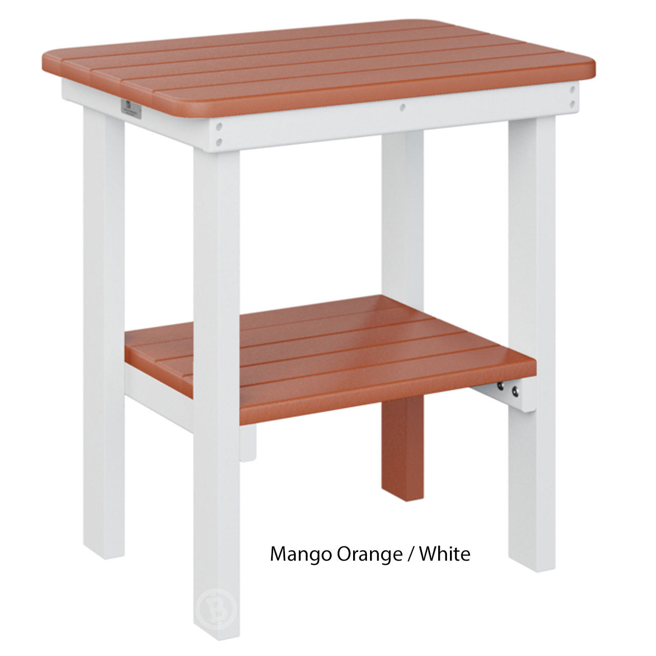 Berlin Gardens Rectangle End Table Dining Height