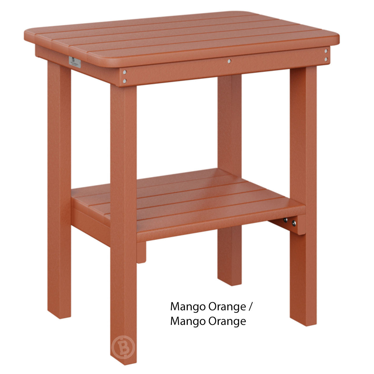 Berlin Gardens Rectangle End Table Dining Height