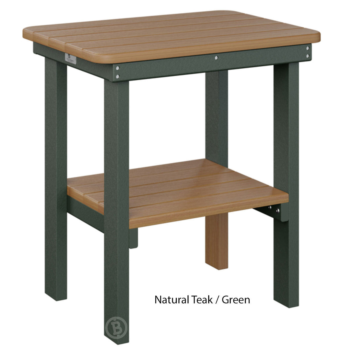 Berlin Gardens Rectangle End Table Dining Height