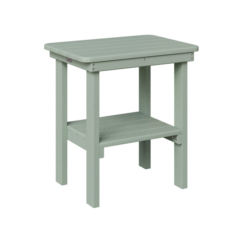 Berlin Gardens Rectangle End Table Dining Height