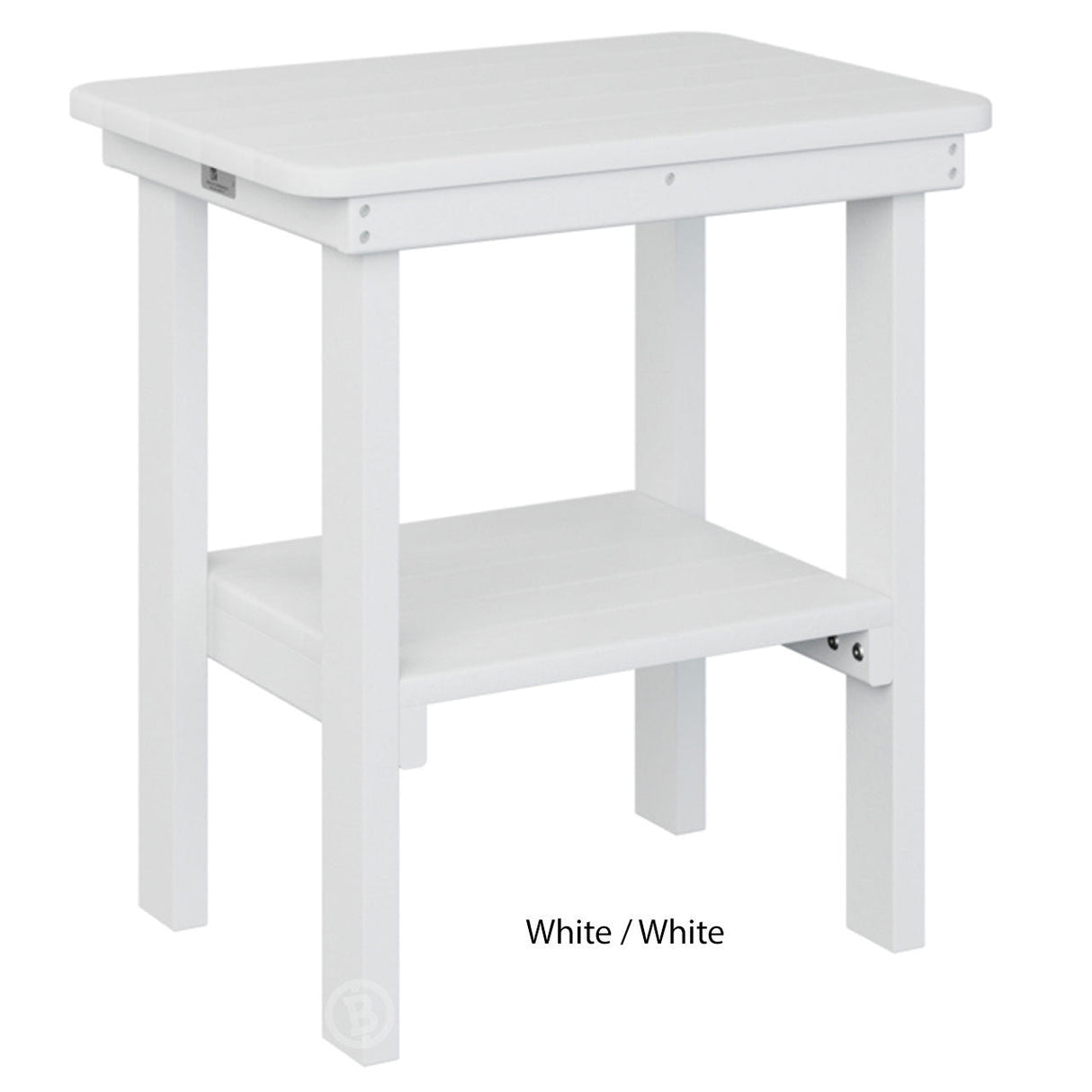 Berlin Gardens Rectangle End Table Dining Height