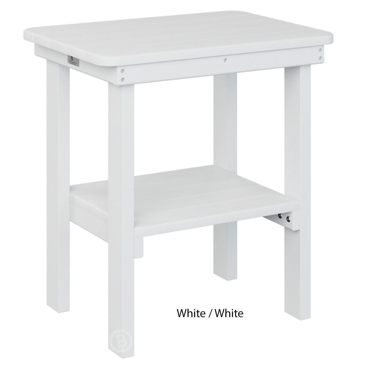 Berlin Gardens Rectangle End Table Dining Height
