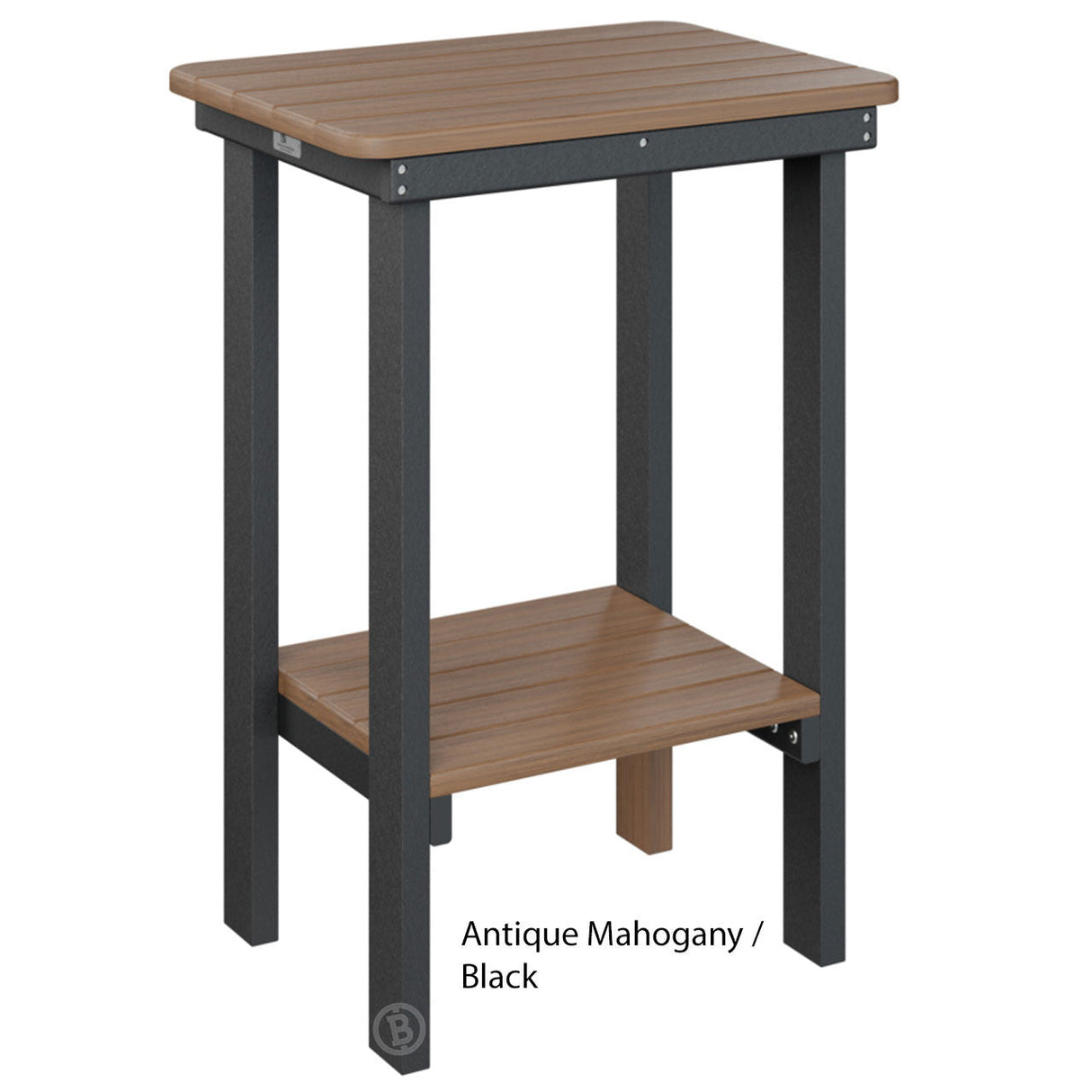 Berlin Gardens Rectangle End Table Counter Height