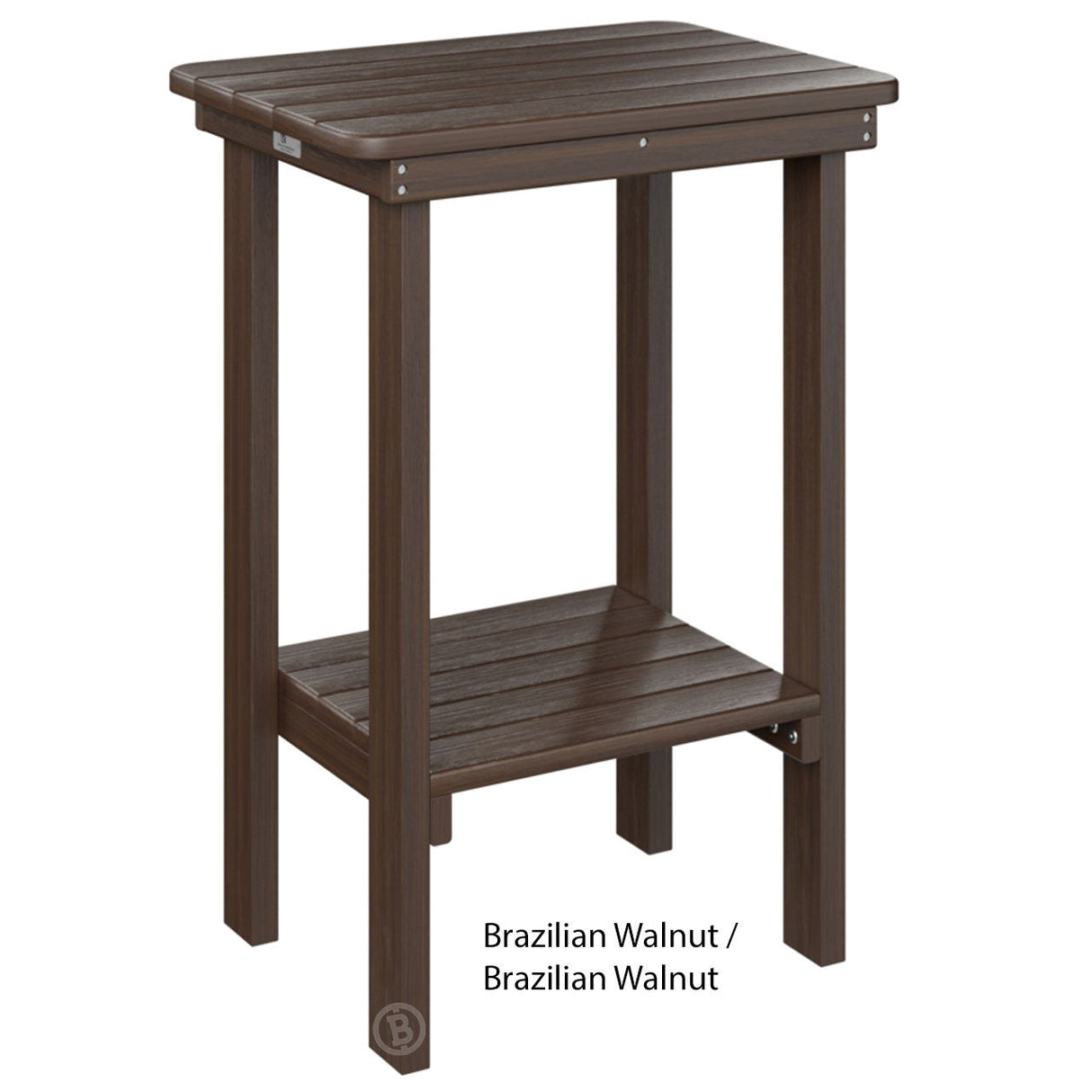 Berlin Gardens Rectangle End Table Counter Height