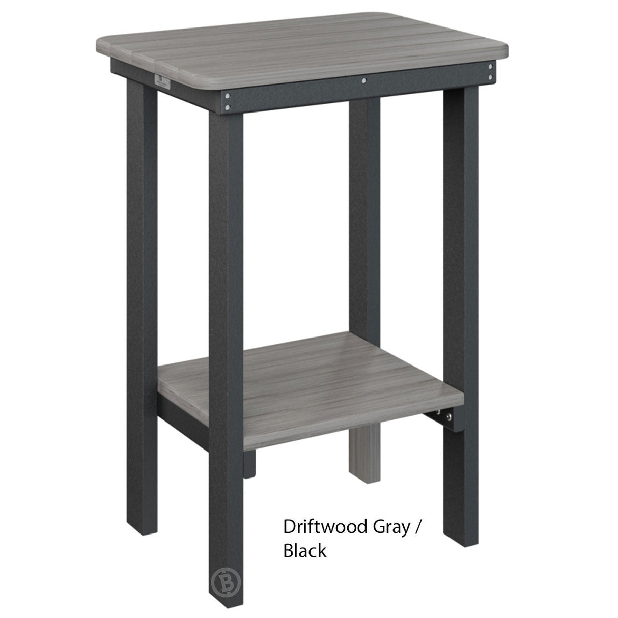 Berlin Gardens Rectangle End Table Counter Height