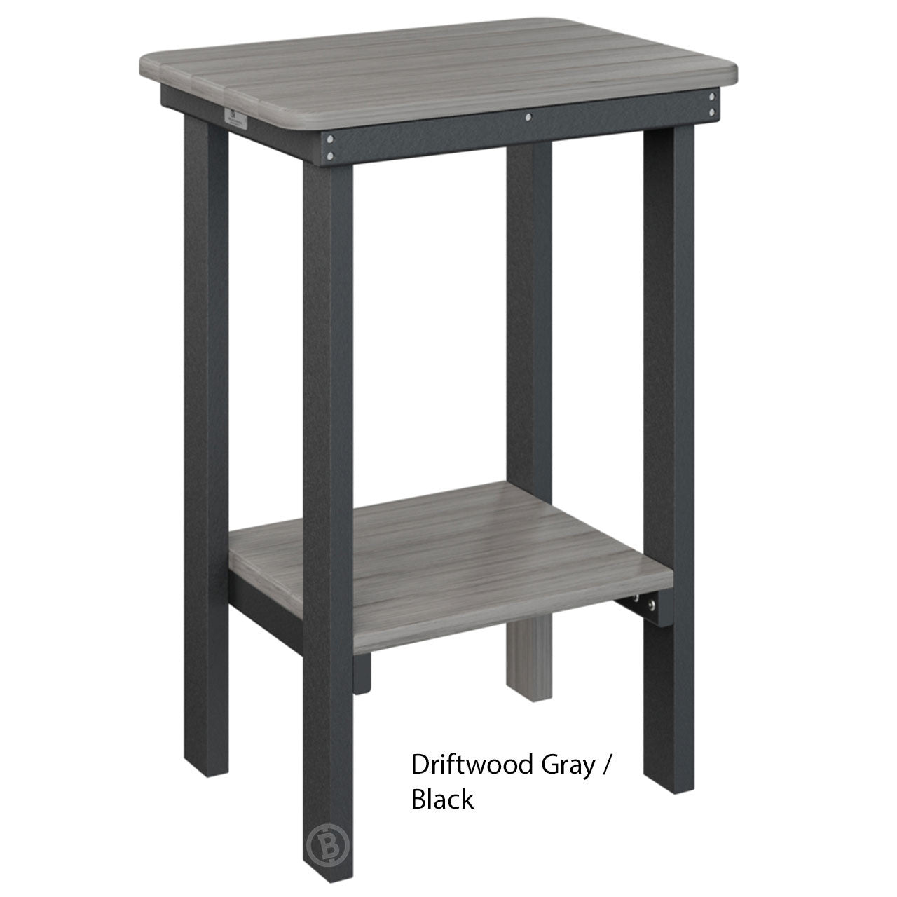 Berlin Gardens Rectangle End Table Counter Height