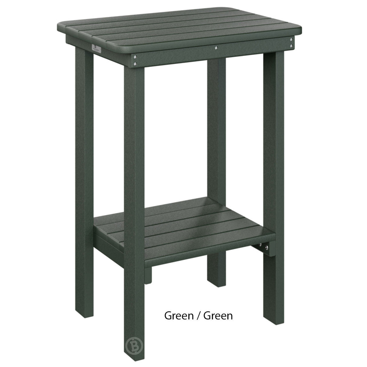 Berlin Gardens Rectangle End Table Counter Height