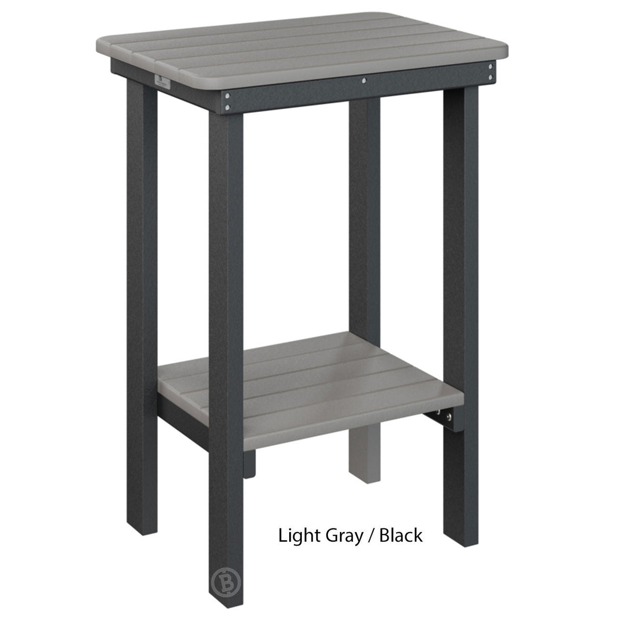 Berlin Gardens Rectangle End Table Counter Height