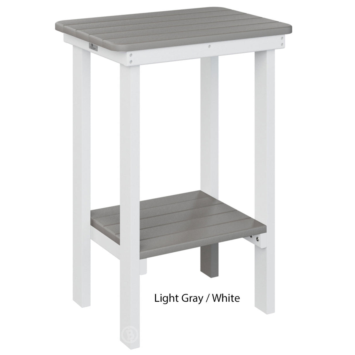 Berlin Gardens Rectangle End Table Counter Height