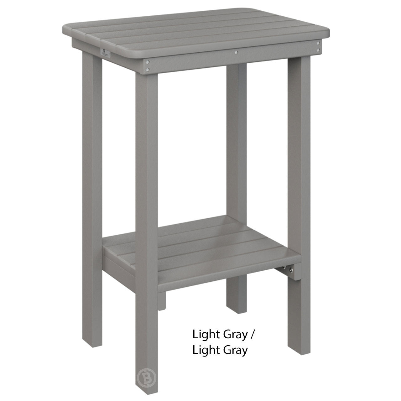 Berlin Gardens Rectangle End Table Counter Height