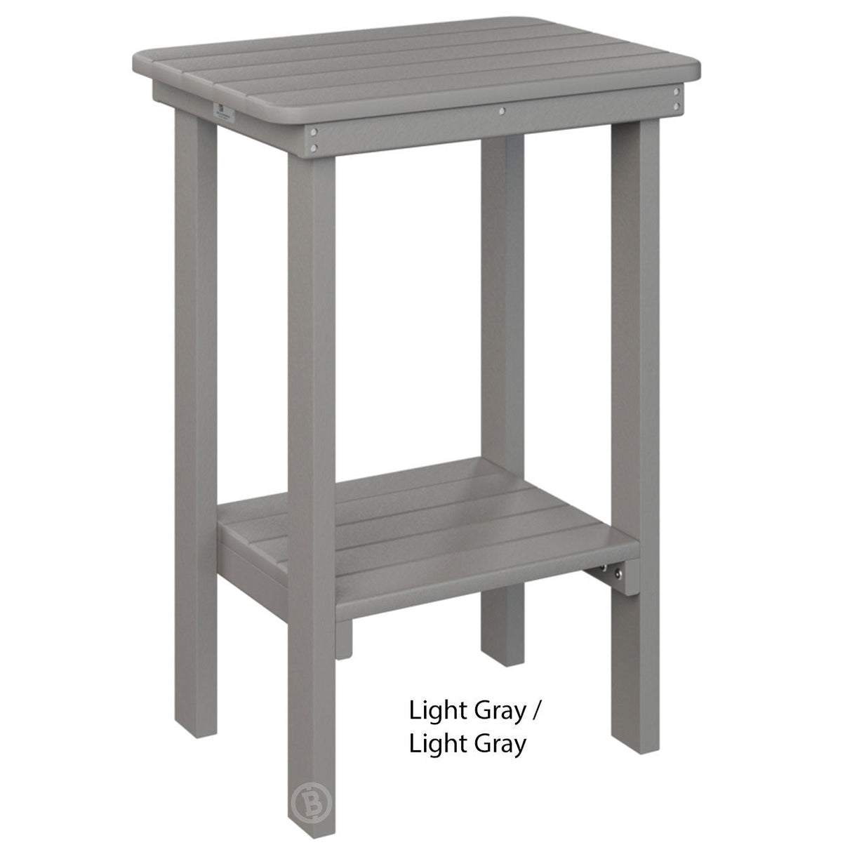 Berlin Gardens Rectangle End Table Counter Height