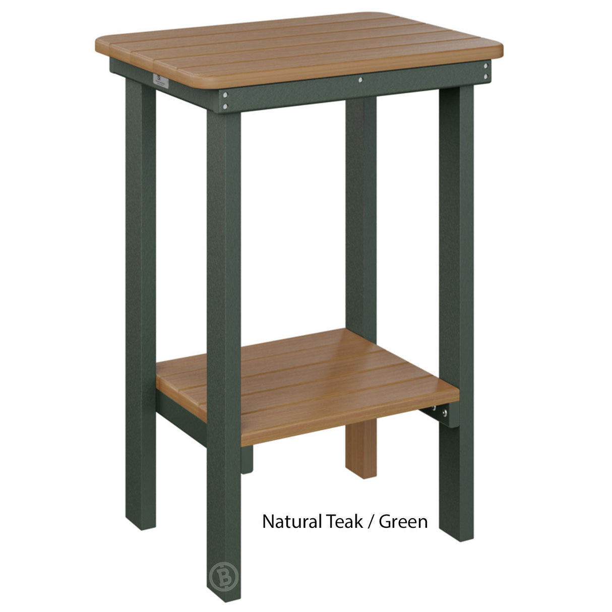 Berlin Gardens Rectangle End Table Counter Height