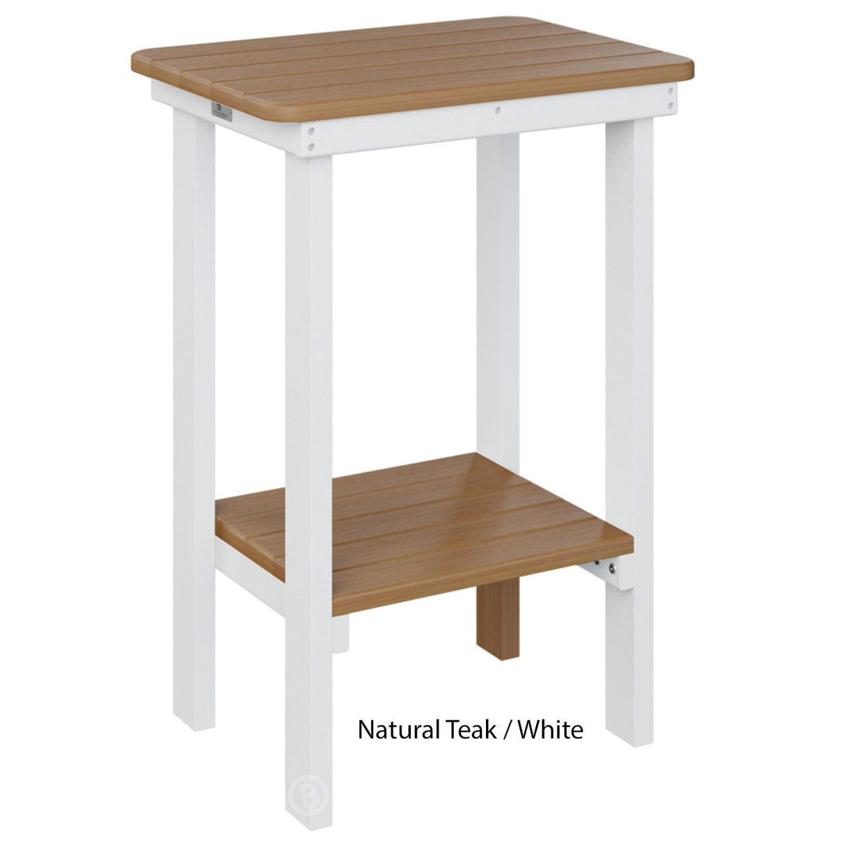 Berlin Gardens Rectangle End Table Counter Height