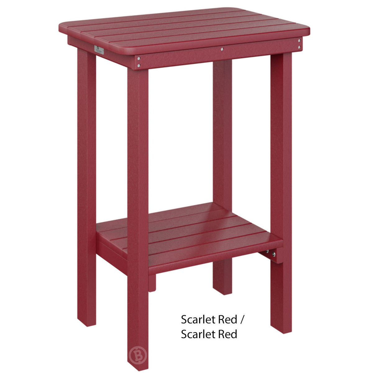 Berlin Gardens Rectangle End Table Counter Height