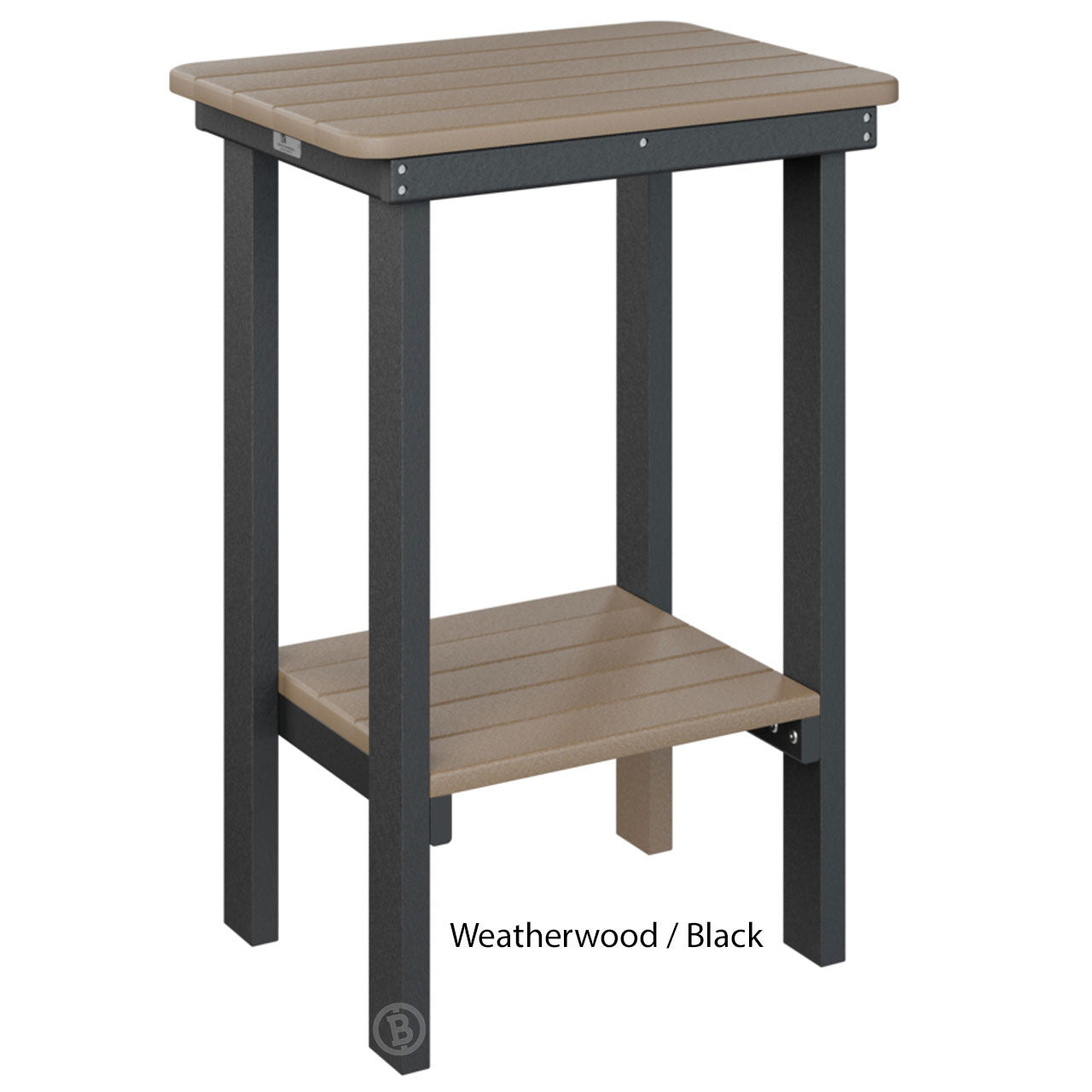 Berlin Gardens Rectangle End Table Counter Height