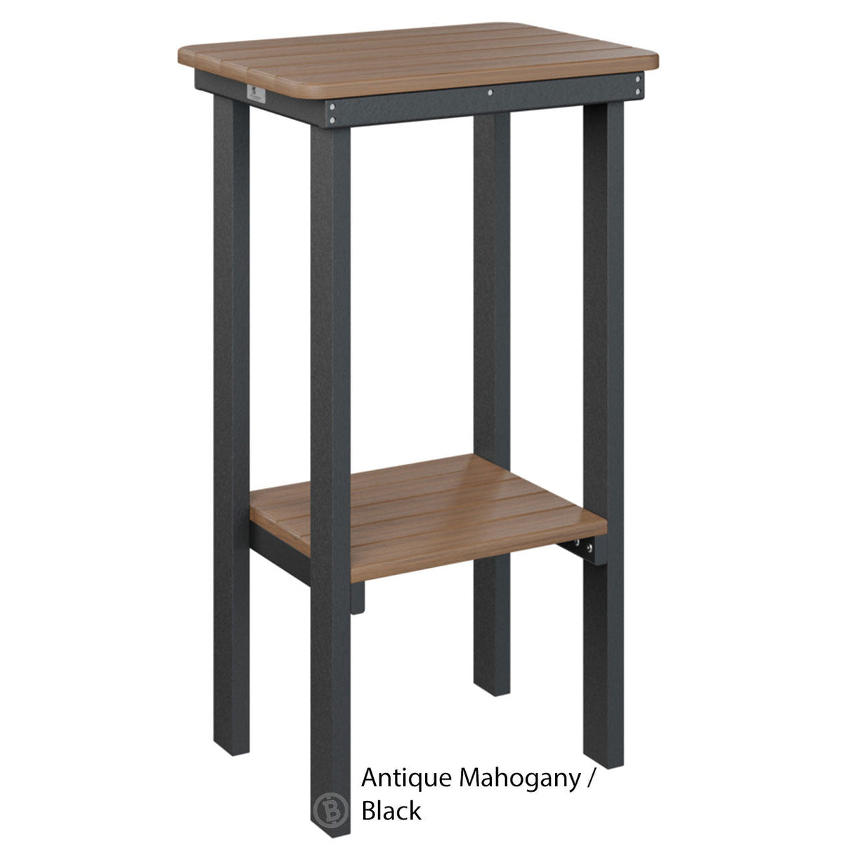Berlin Gardens Rectangle End Table Bar Height