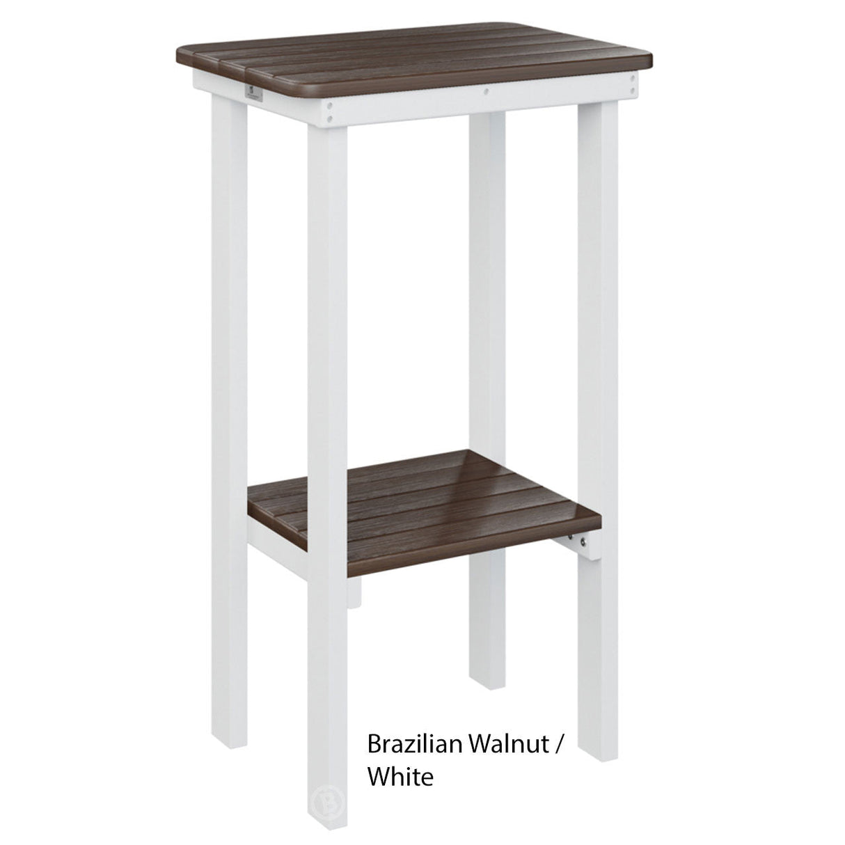 Berlin Gardens Rectangle End Table Bar Height