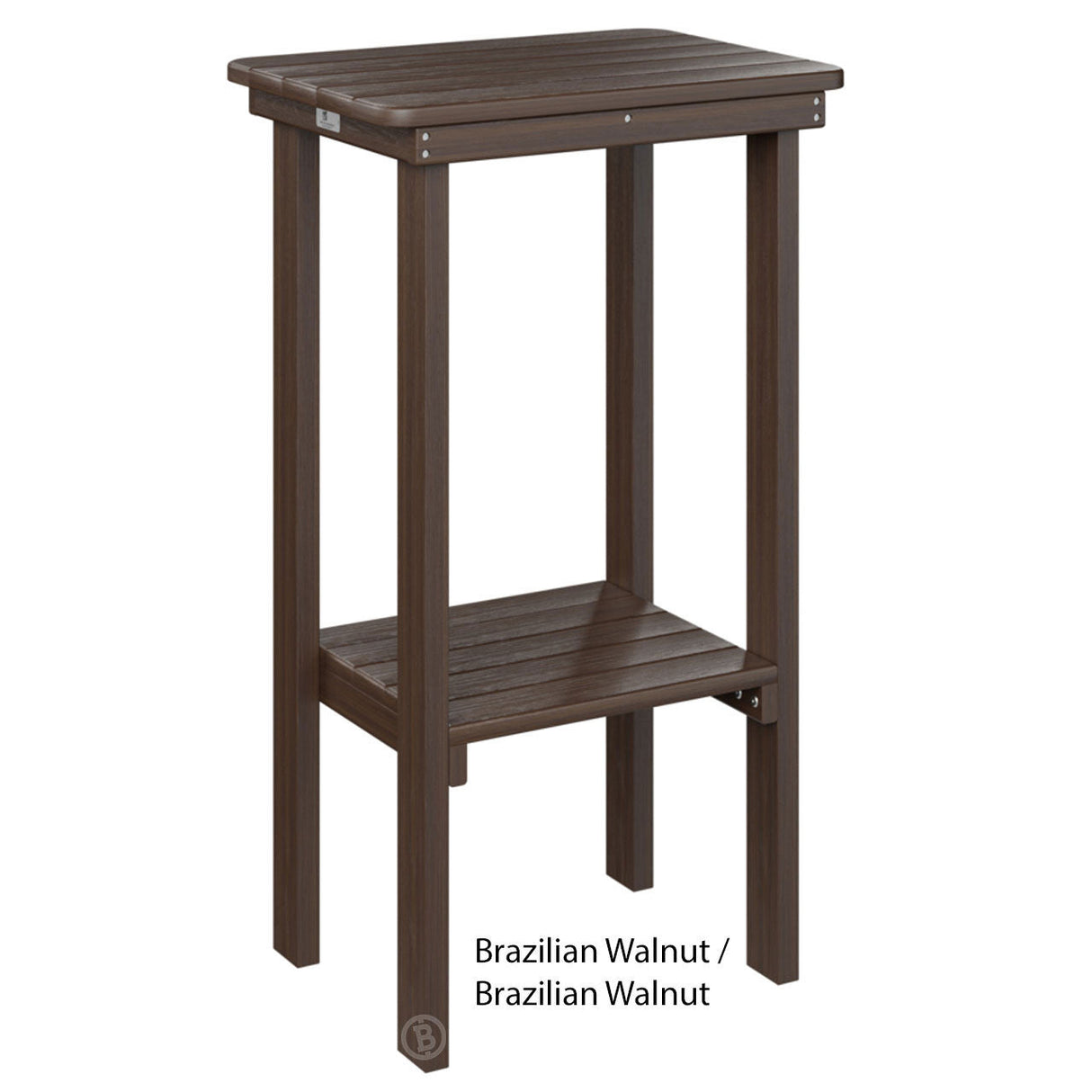 Berlin Gardens Rectangle End Table Bar Height