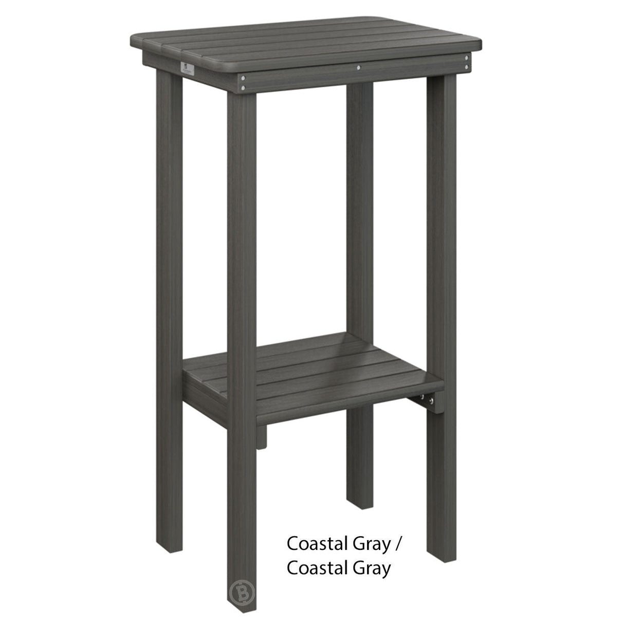 Berlin Gardens Rectangle End Table Bar Height