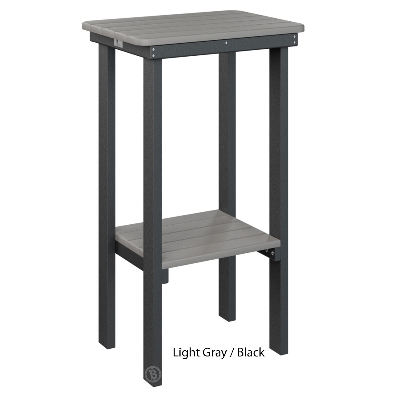 Berlin Gardens Rectangle End Table Bar Height