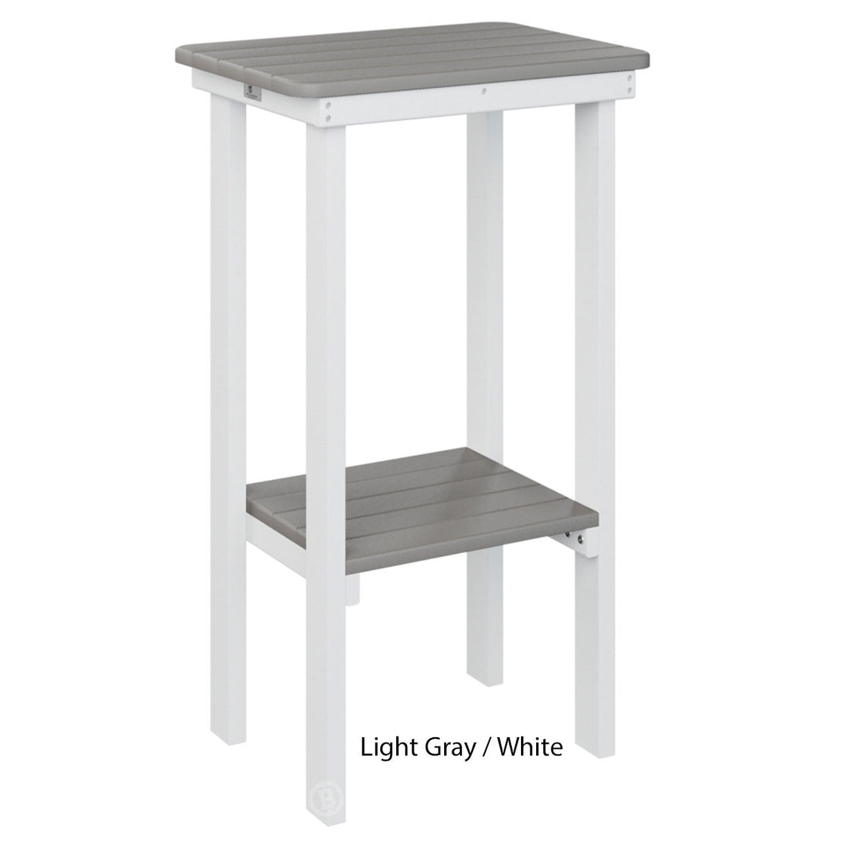 Berlin Gardens Rectangle End Table Bar Height