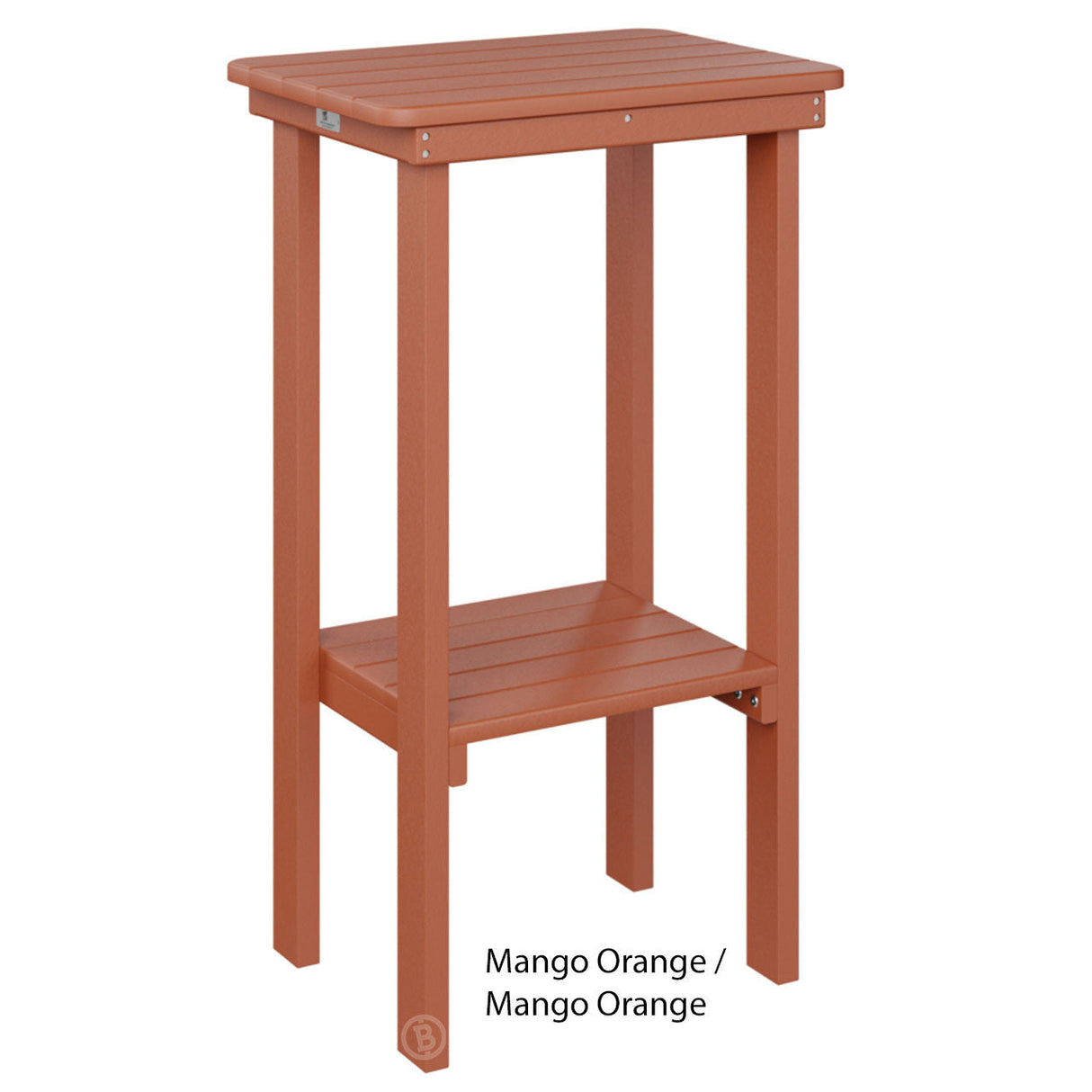 Berlin Gardens Rectangle End Table Bar Height