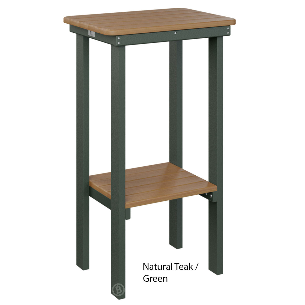 Berlin Gardens Rectangle End Table Bar Height