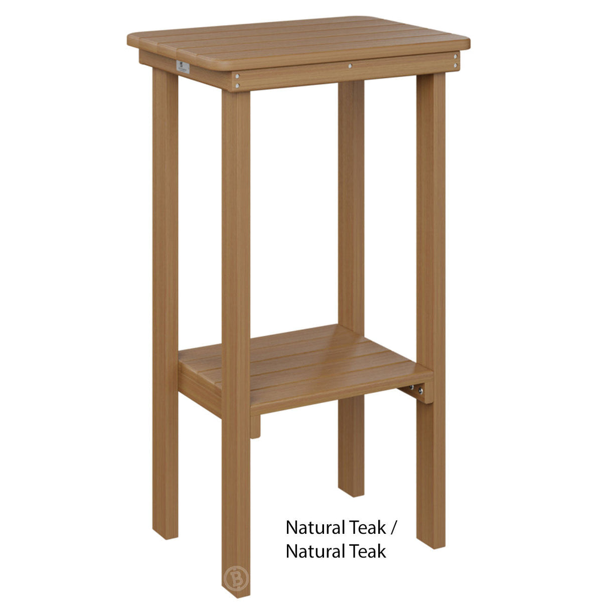 Berlin Gardens Rectangle End Table Bar Height