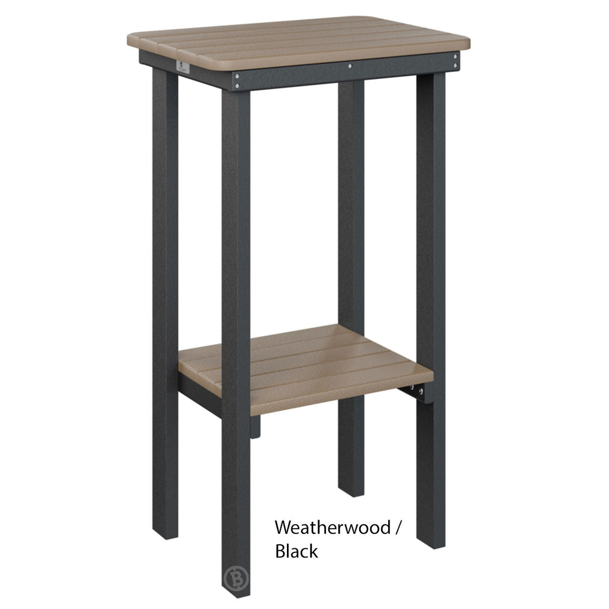 Berlin Gardens Rectangle End Table Bar Height