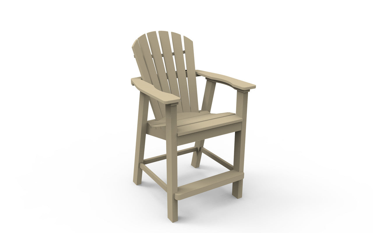 Seaside Casual Adirondack Shellback Balcony Chair