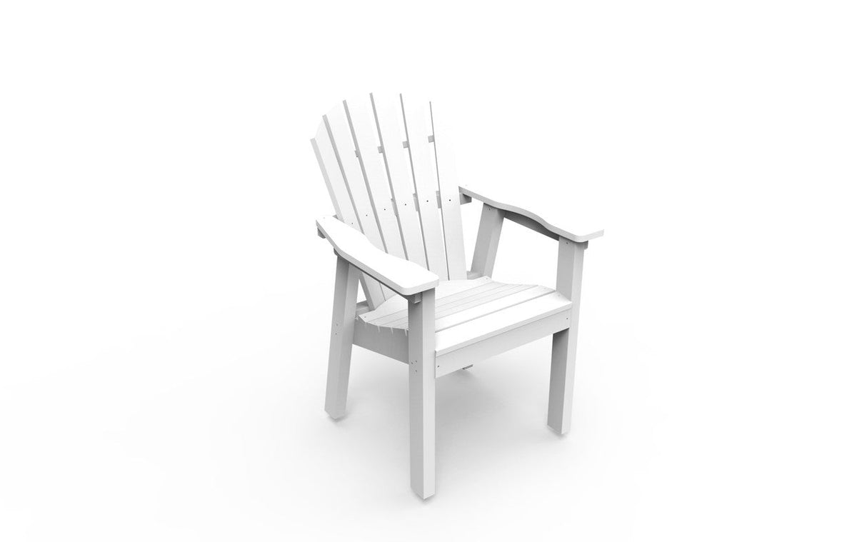 Seaside Casual Adirondack Shellback Dining Chair