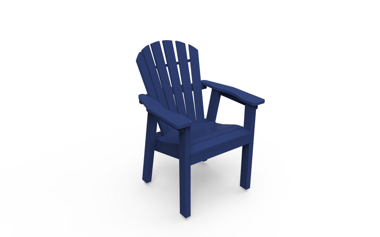 Seaside Casual Adirondack Shellback Dining Chair