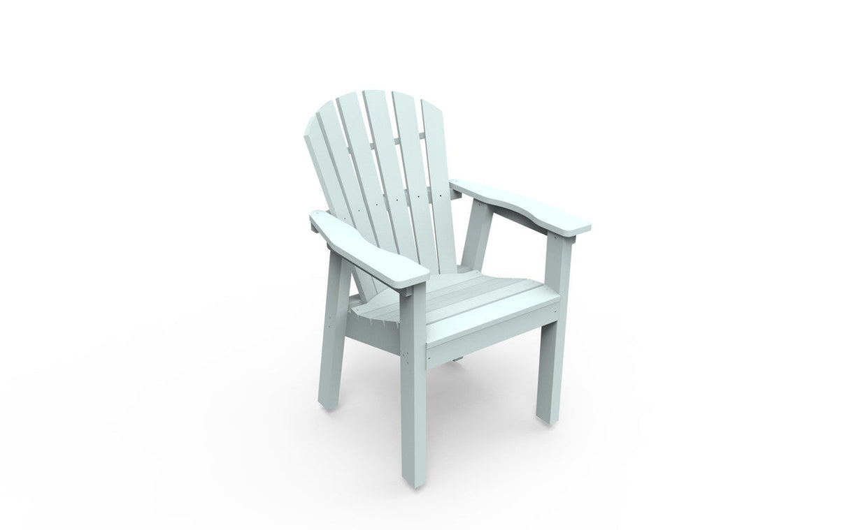 Seaside Casual Adirondack Shellback Dining Chair
