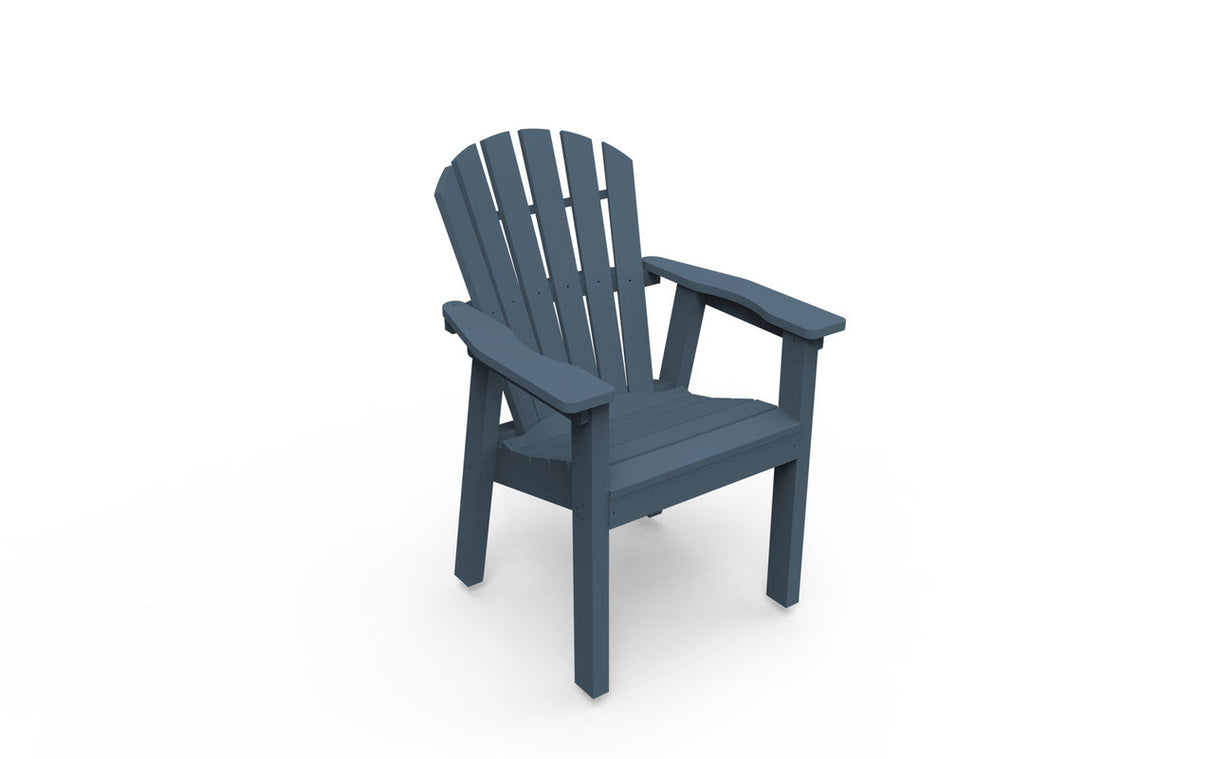 Seaside Casual Adirondack Shellback Dining Chair