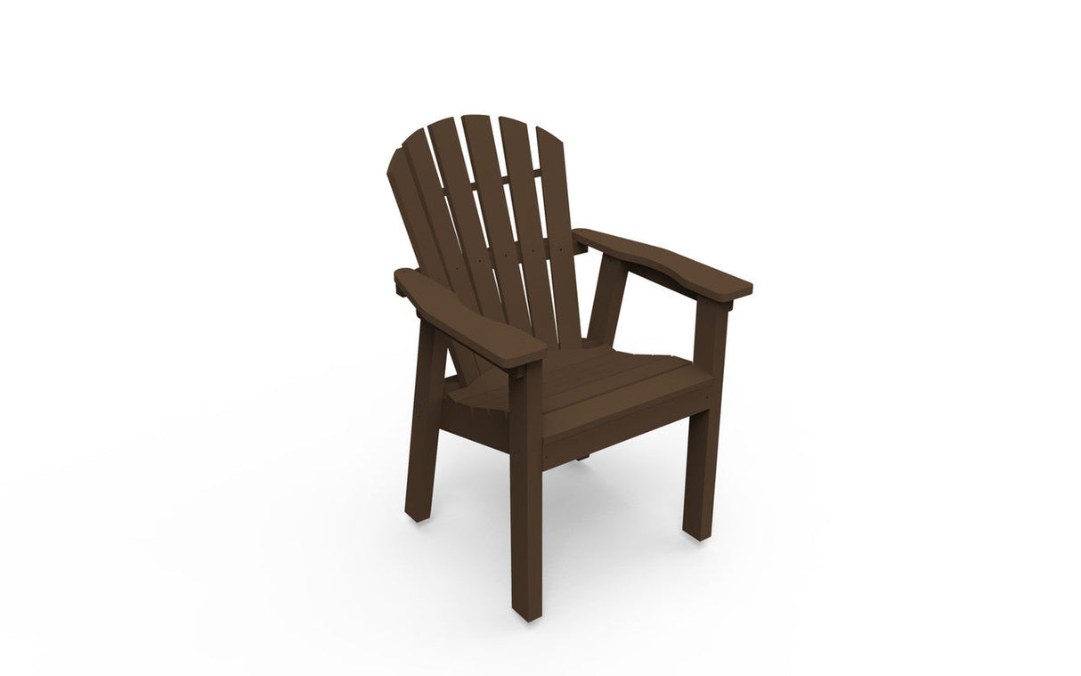 Seaside Casual Adirondack Shellback Dining Chair